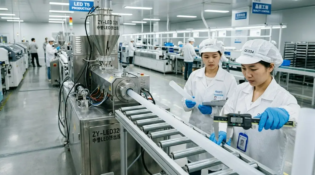 တရုတ်နိုင်ငံရှိ ပရီမီယံ LED Tube အိမ်ရာစက်ရုံ- 2026 ခုနှစ် ကမ္ဘာ့စံချိန်စံညွှန်းများနှင့် 3D စိတ်ကြိုက်ပြုလုပ်ခြင်းအတွက် ဆန်းသစ်တီထွင်ခြင်း